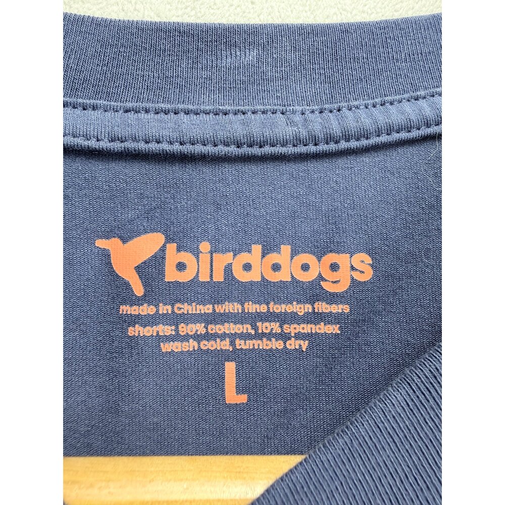 Birddogs Women's Navy Logo Tee - Cotton Blend L - Picture 4 of 9